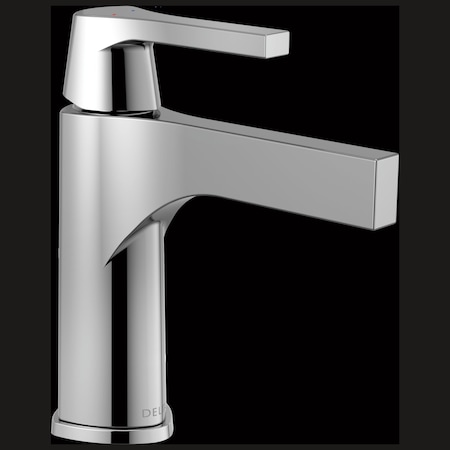 Delta 1 or 3-hole 4" installation Hole Single Hole Lavatory Faucet, Chrome 574-MPU-DST